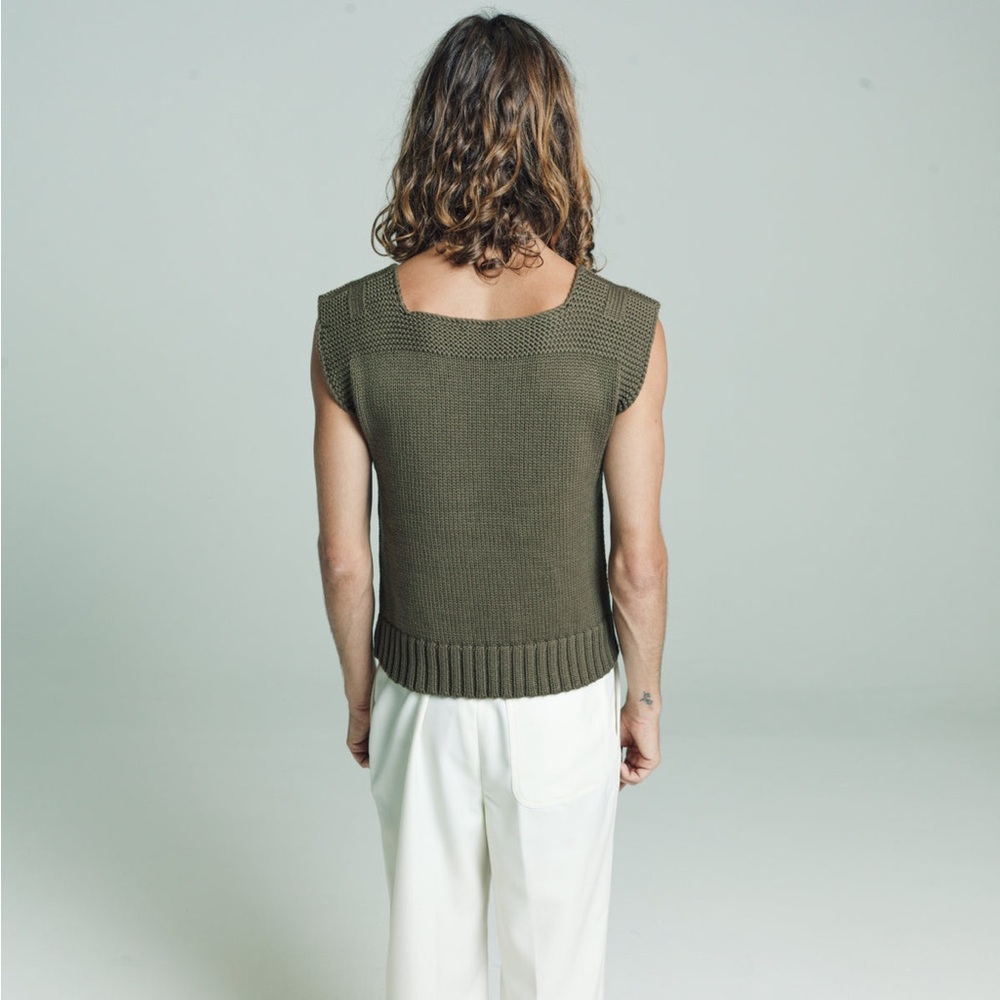 Second Layer Life Saver Vest in Olive - Picture 4 of 9